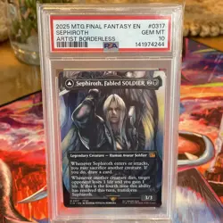 Sephiroth, Fabled SOLDIER (0317) (Borderless) Final Fantasy Regular - Image 1