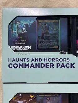 Magic the Gathering Haunts & Horrors Pack Lot Of 3 Sealed Original Packaging - Image 4