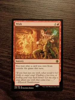 Wish - 166 - Adventures in the Forgotten Realms​ Rare - MTG NM - Image 1