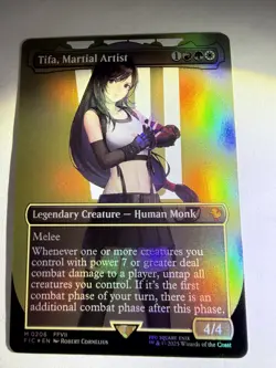 1x Tifa, Martial Artist ~~ Borderless - Foil NM-Mint, English Commander: Final F - Image 4