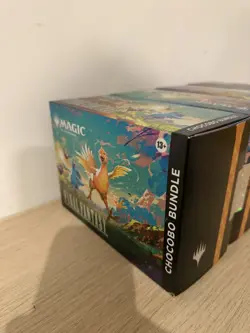 MAGIC THE GATHERING MTG FINAL FANTASY CHOCOBO BUNDLE BOX NEW SEALED IN HAND - Image 1