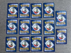 14x Fossil Set Pokemon Cards - LP/MP - Common & Uncommon - Vintage WOTC 1999 - Image 2