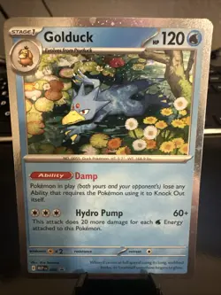 Pokemon Golduck 008 Holo Rare Cosmos Promo Near Mint - Image 1