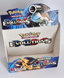 Original Pokemon Evolutions XY Display Karton LEER Ohne Booster Englisch - Image 1