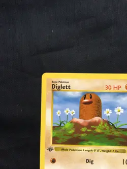 Pokemon Cards: Base Set 1st Edition Common: Diglett 47/102 - Image 2