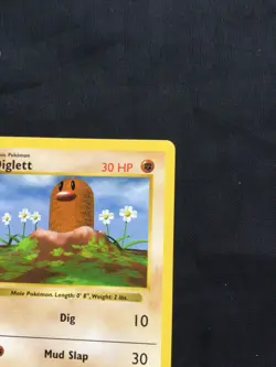 Pokemon Cards: Base Set 1st Edition Common: Diglett 47/102 - Image 3