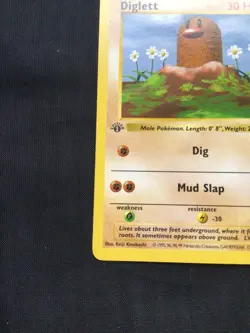 Pokemon Cards: Base Set 1st Edition Common: Diglett 47/102 - Image 5