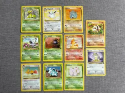 11x Jungle Set Pokemon Cards - LP/VG - Common, Uncommon & Rare - WOTC 1999 - Image 1