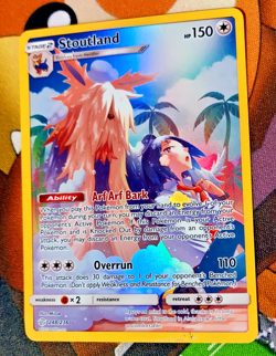 Stoutland Secret Rare Full Art Cosmic Eclipse 248/236 Pokemon Card HP - Image 1