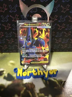 Pokemon Mega Heracross EX Phantasmal Flames Card 108/094 - NM or Better 🔥✅ - Image 1