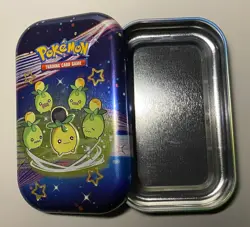 Empty Paldean Fates Mini Tin (Smoliv) - Collection - Storage Tin - Pokemon TCG - Image 3
