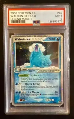 2006 POKEMON EX LEGEND MAKER #89 WALREIN EX HOLO PSA 9 - Image 1