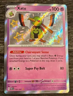 4x Pokemon Paldean Fates Shiny Lot – Slowbro, Paldean Wooper - Image 4
