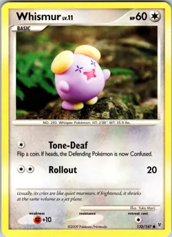Whismur 132 Supreme Victors Pokemon TCG LP Normal - Image 1
