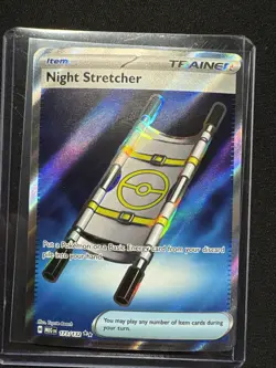 Pokemon - Night Stretcher - 173/132 - Mega Evolution - Full Art Trainer - Image 1