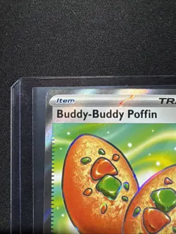 Pokemon Buddy-Buddy Poffin 167/132 Mega Evolution Ultra Rare Full Art Holo - Image 2