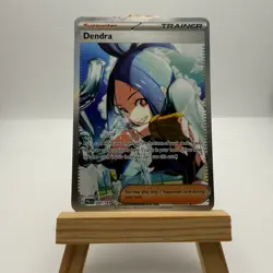Pokemon TCG Dendra Special Illustration Rare Paldea Evolved #266/193 Sv02 NM/M - Image 1