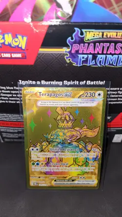 Terapagos ex 180/131 Hyper Rare Pokemon TCG SV Prismatic Evolutions - Image 1