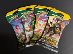 Pokemon TCG Evolving Skies Sleeved Booster Pack [x4] Brand New & Sealed 820650808777 - Image 1