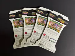 Pokemon TCG Evolving Skies Sleeved Booster Pack [x4] Brand New & Sealed 820650808777 - Image 2