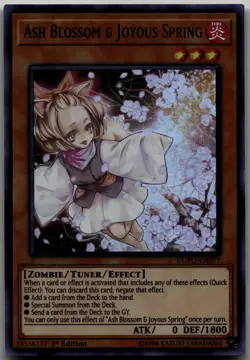 Ash Blossom & Joyous Spring Ultra Rare Duel Power DUPO-EN077 LP - Image 1