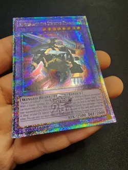 Yugioh!-Rindbrumm The Striking Dragon-QCR Secret Rare-1st Ed-Ra02-en025-(NM) - Image 4