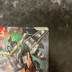 GUNDAM Card Game GUNDAM KYRIOS GD03-022 R+ HOLO FOIL ENGLISH STEEL REQUIEM - Image 3