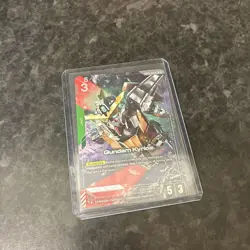 GUNDAM Card Game GUNDAM KYRIOS GD03-022 R+ HOLO FOIL ENGLISH STEEL REQUIEM - Image 5
