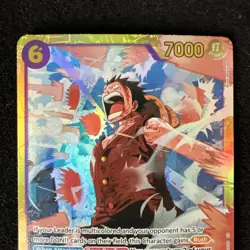 Monkey.D.Luffy EB02-061 SEC - One Piece TCG - English Card Near-Mint Secret Rare - Image 3