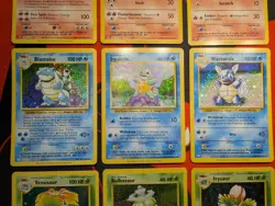 Pokemon Trading Card Game Classic Charizard Venusaur Blastoise 9 Cards - Image 5