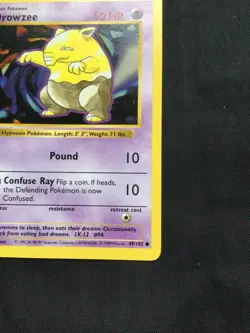 Pokemon Cards: Base Set 1st Edition Common: Drowzee 49/102 - Image 4