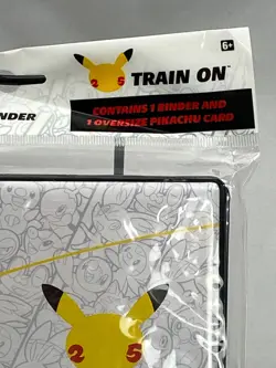 Pokemon 25th Anniversary First Partner Binder + Oversized Pikachu Card Sealed - Image 3