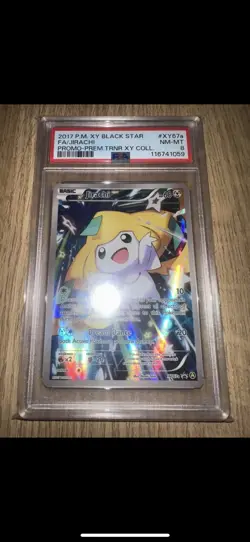 Jirachi XY67A Premium Trainer Collection Box - PSA 8 - Pokemon Card - Image 1