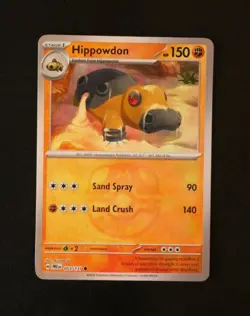 Pokemon Card Miltank, Hippowdown, Hoothoot Master Ball Prismatic Evolutions NM ⭐ - Image 3