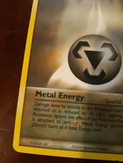 Moderately Played Non Holo Metal Energy 94/109 Pokemon Card TCG MP / HP - Image 3