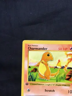 Pokemon Cards: Base Set 1st Edition Common: Charmander 46/102 - Image 2