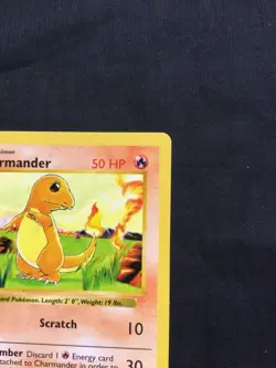 Pokemon Cards: Base Set 1st Edition Common: Charmander 46/102 - Image 3