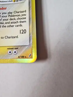 Pokemon TCG Charizard (Delta Species) 4/100 Crystal Guardians Holo Card HP - Image 3