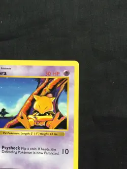Pokemon Cards: Base Set 1st Edition Common: Abra 43/102 - Image 3