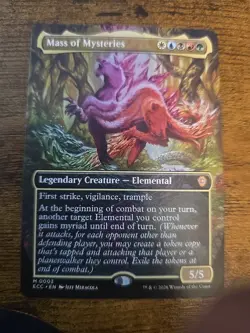 Mass of Mysteries (Borderless) Commander: Lorwyn Eclipsed Foil - Image 1
