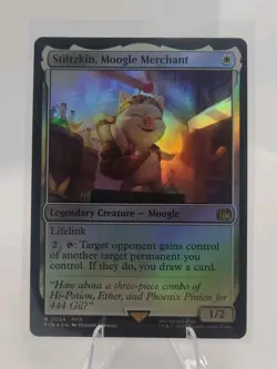 Stiltzkin, Moogle Merchant #0034 R Foil MTG Final Fantasy NM - Image 1