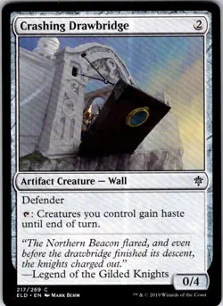 Magic | ELD | Crashing Drawbridge | 217 | Normal | NM - Image 1