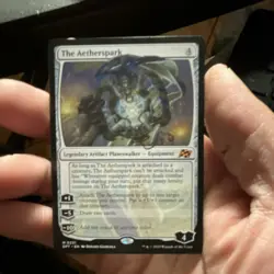 Magic: The Gathering The Aetherspark Legendary Artifact Planeswalker 2023 #0231 - Image 1