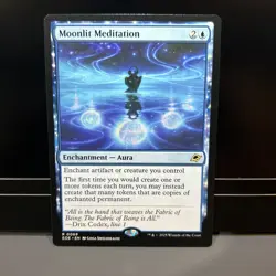 Moonlit Meditation 069 Edge of Eternities EOE MTG Magic - Image 1