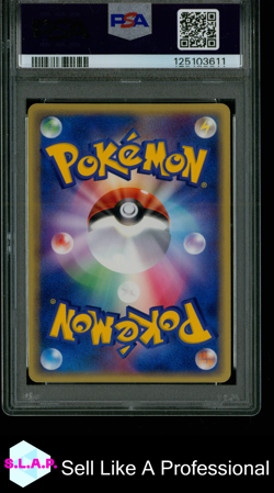 RAYQUAZA EX-HOLO RULERS/HEAVENS-1ST ED. POKEMON JP 2003 047 PSA 7 - Image 2