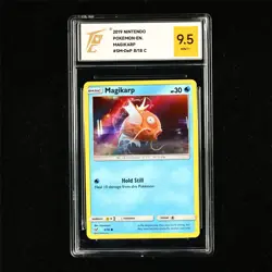 TQG 9.5 MINT+ 2019 Pokemon ENG Magikarp 8/18 C - Image 2