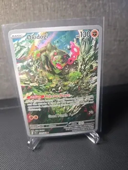 Okidogi 074/064 Pokemon Shrouded Fable Illustration Rare NM - Image 1