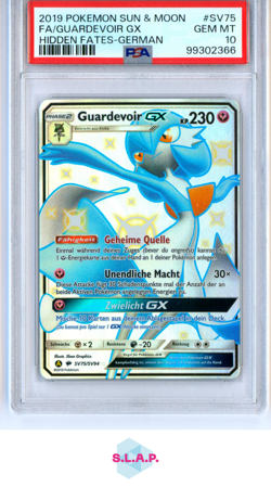GUARDEVOIR GX POKEMON SV75 2019 HIDDEN FATES SHINY GX DEUTSCH PSA 10 - Image 1