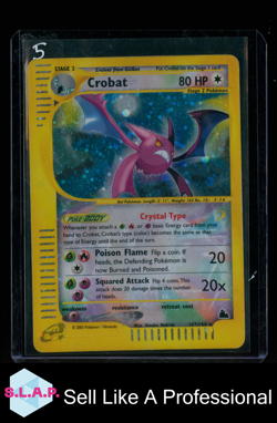 CROBAT POKEMON 147/144 SKYRIDGE HOLO RARE ENGLISH POKEMON / NINTENDO - Image 1