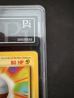 Pokemon Base Set Electrode 21/102 Vintage 1999 Grading 8 - Not PSA Mint - Image 2